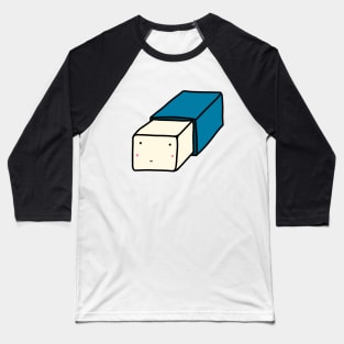 Cute white and Blue eraser Baseball T-Shirt